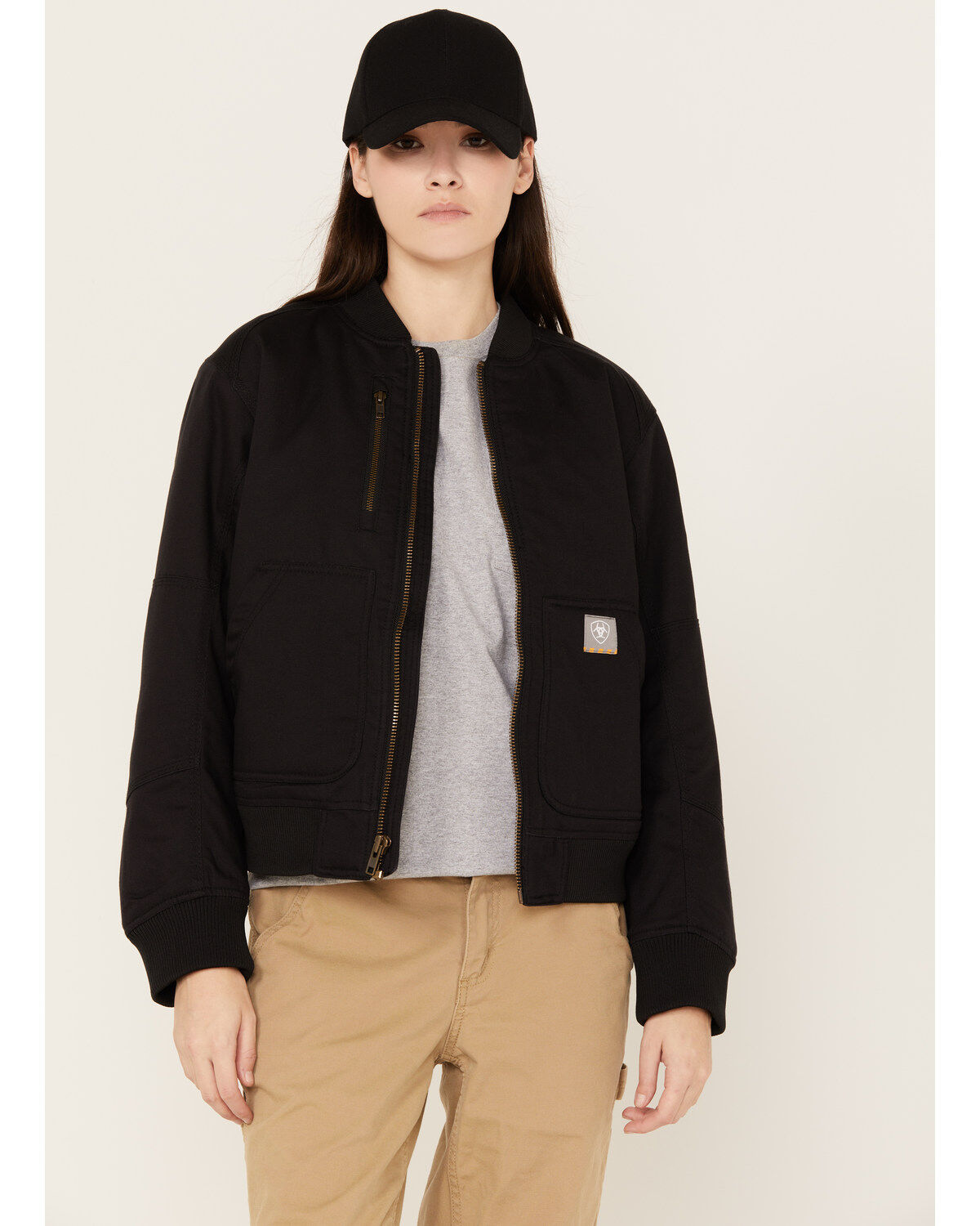 Ariat Women's Rebar Duracanvas Bomber Jacket