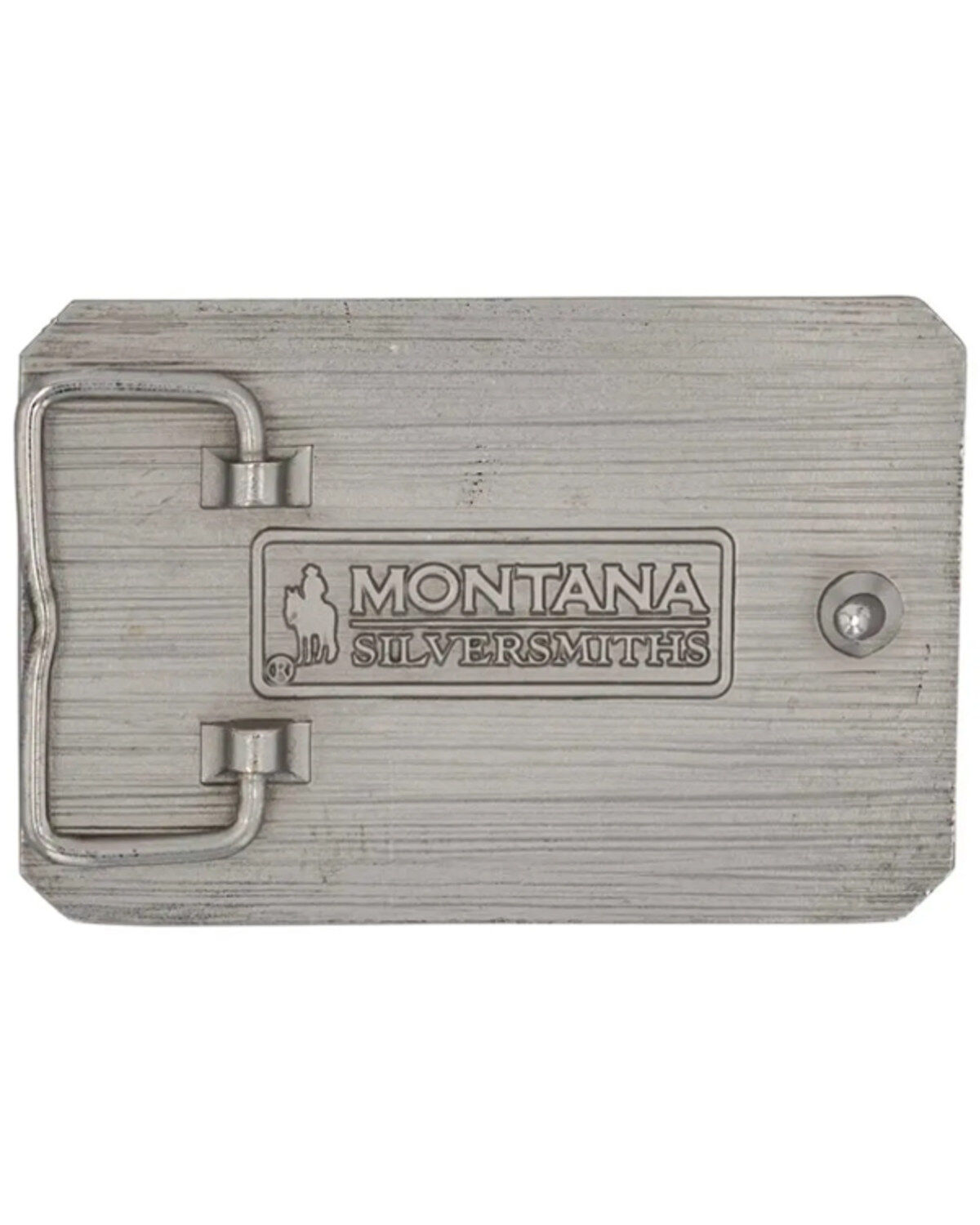 Montana Silversmiths Men's Beaming Christian Cowboy Attitude Buckle