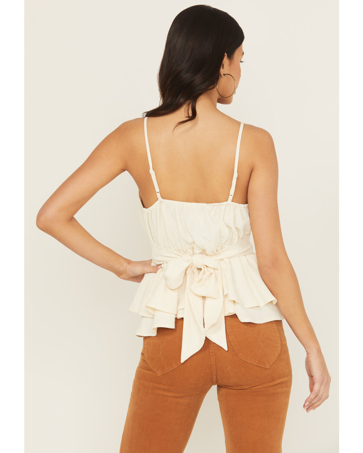 Originality Women's Emma Sleeveless Tie-Back Top