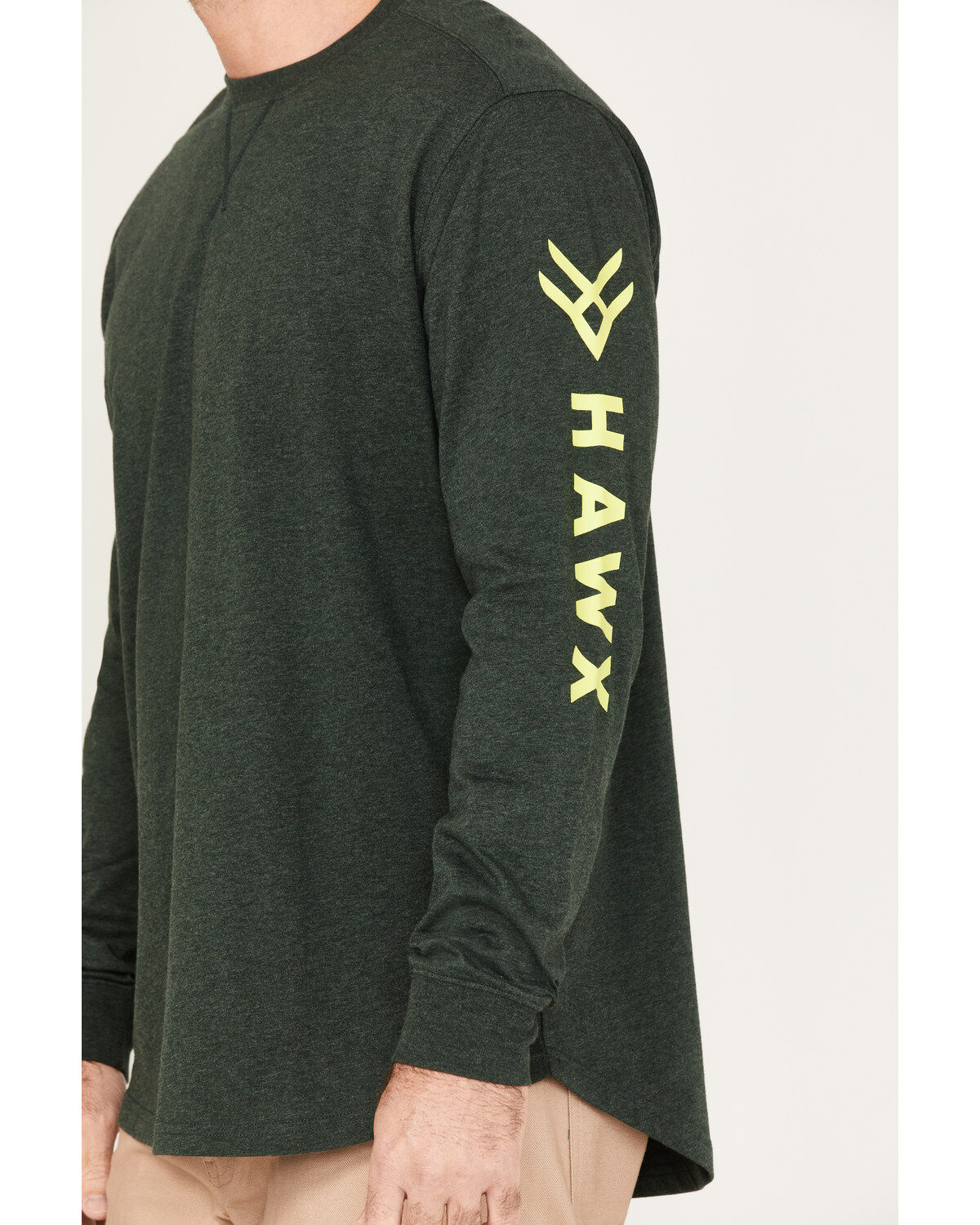 Hawx Men's Logo Graphic Work T-Shirt