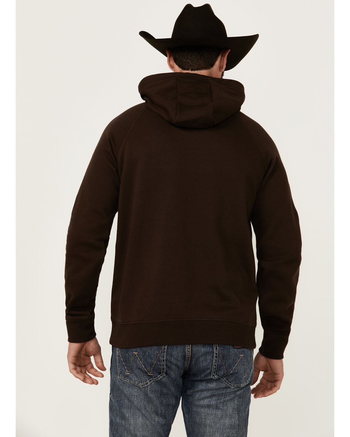 Rock & Roll Denim Men's Southwestern Print Logo Hooded Sweatshirt