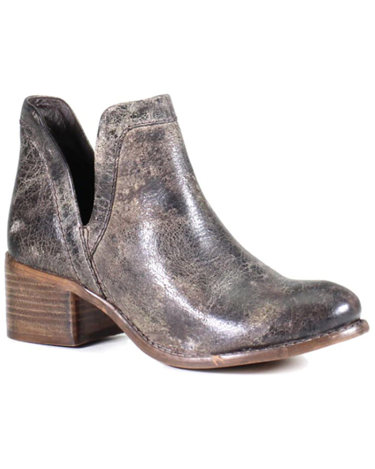 Diba True Women's Work Nerd Booties - Round Toe