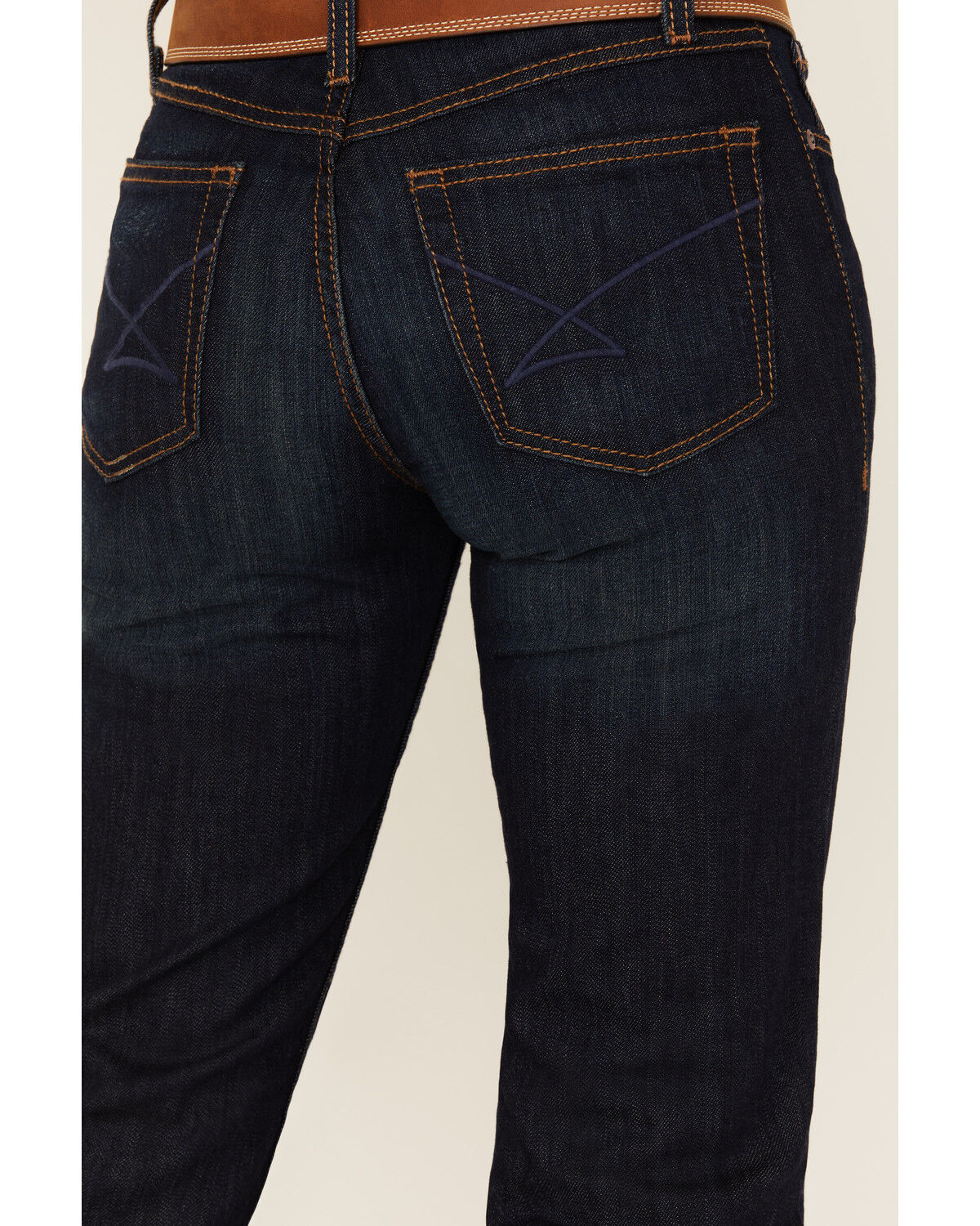 Cinch Women's Jenna Dark Wash Bootcut Slim Fit Stretch Denim Jeans