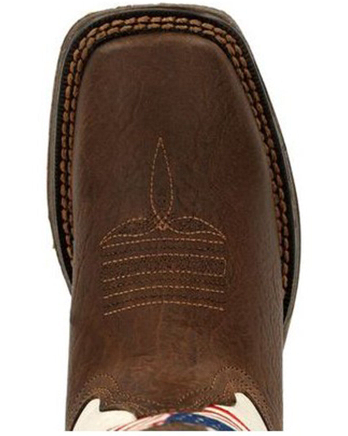 Durango Boys' Rebel Distressed Flag Western Boots - Square Toe