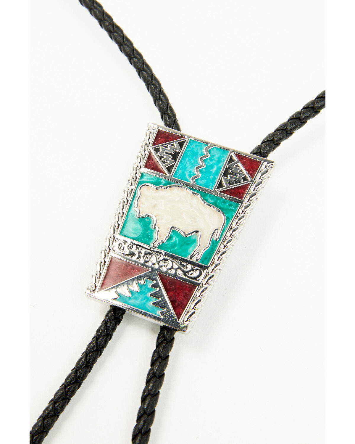 Montana Silversmiths X Ian Munsick White Buffalo Bolo Tie