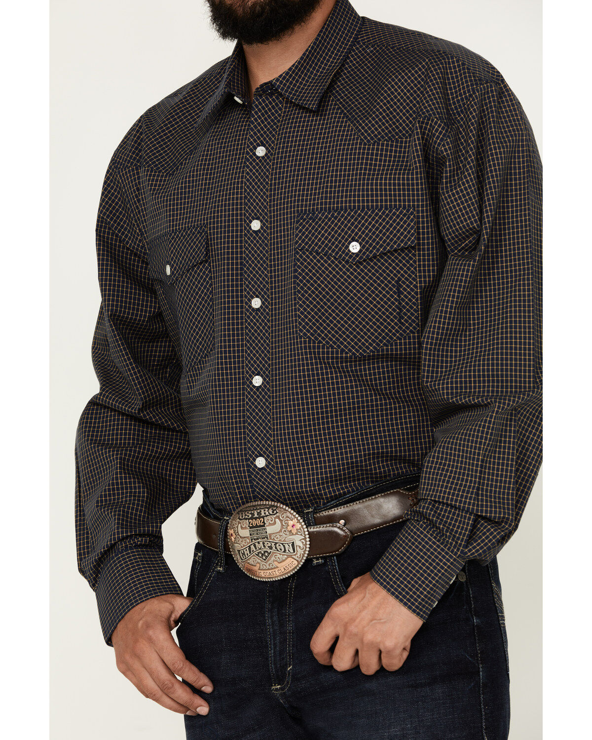 Resistol Men's Colby Long Sleeve Button-Down Western Shirt