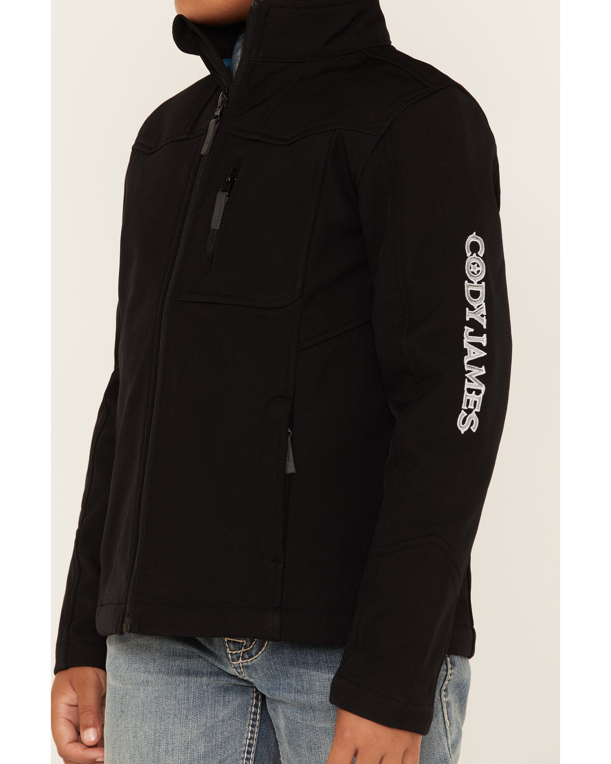 Cody James Boys' Embroidered Softshell Jacket