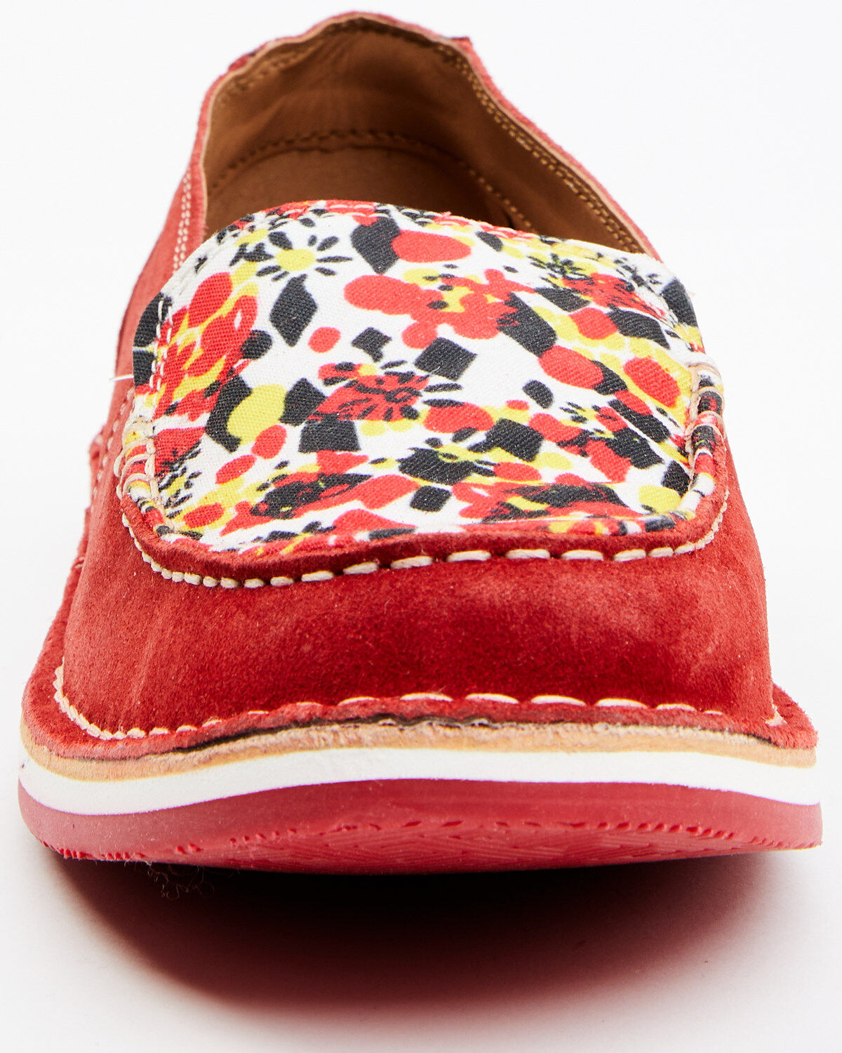 Myra Bag Women's Cherry Geo Print Slip-On Shoe - Moc Toe