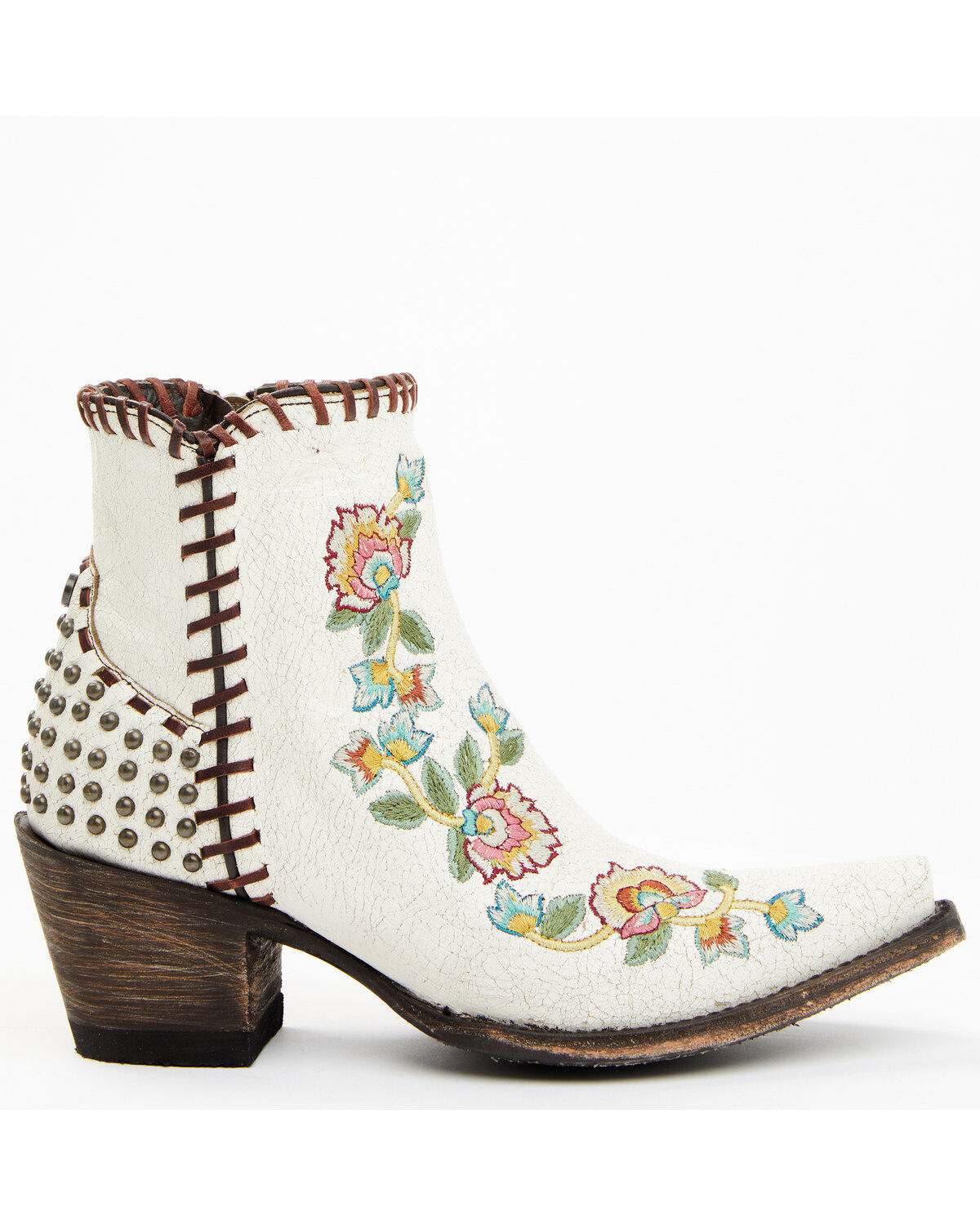 Double D Ranch Women's Almost Famous Western Fashion Booties - Snip Toe