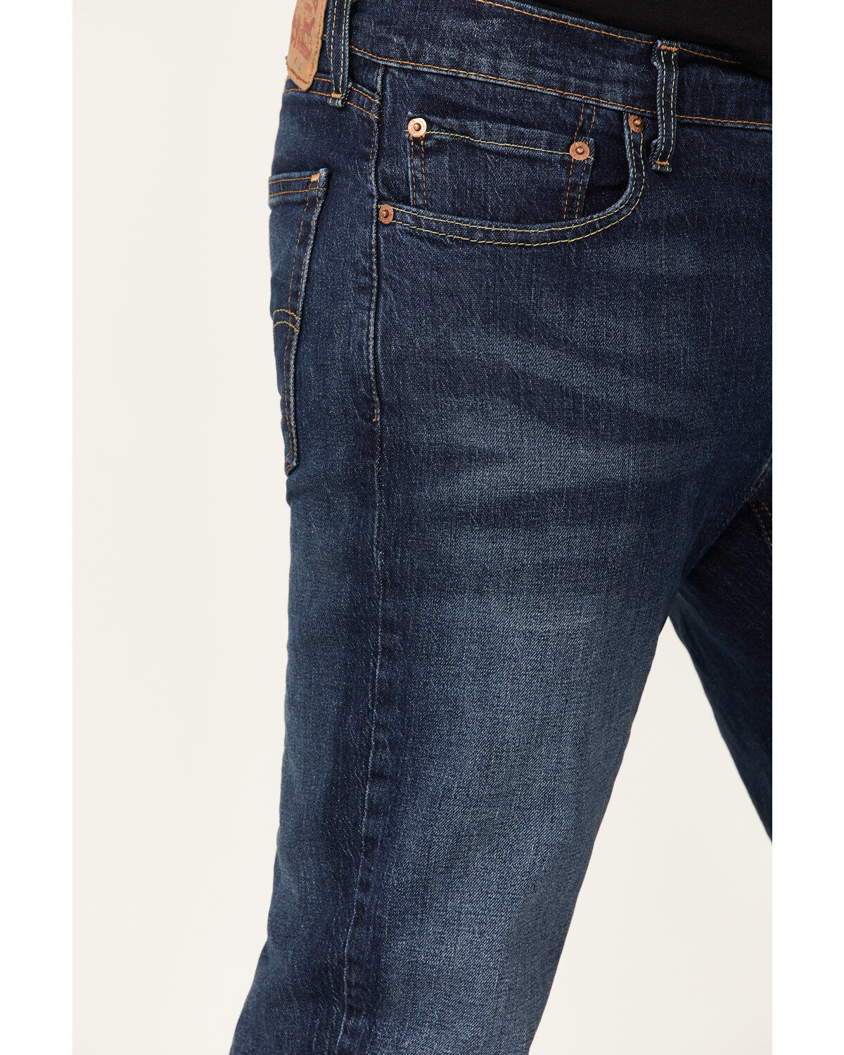 Levi's Men's 541 Antient Ways Dark Wash Athletic Fit Taper Stretch Jeans