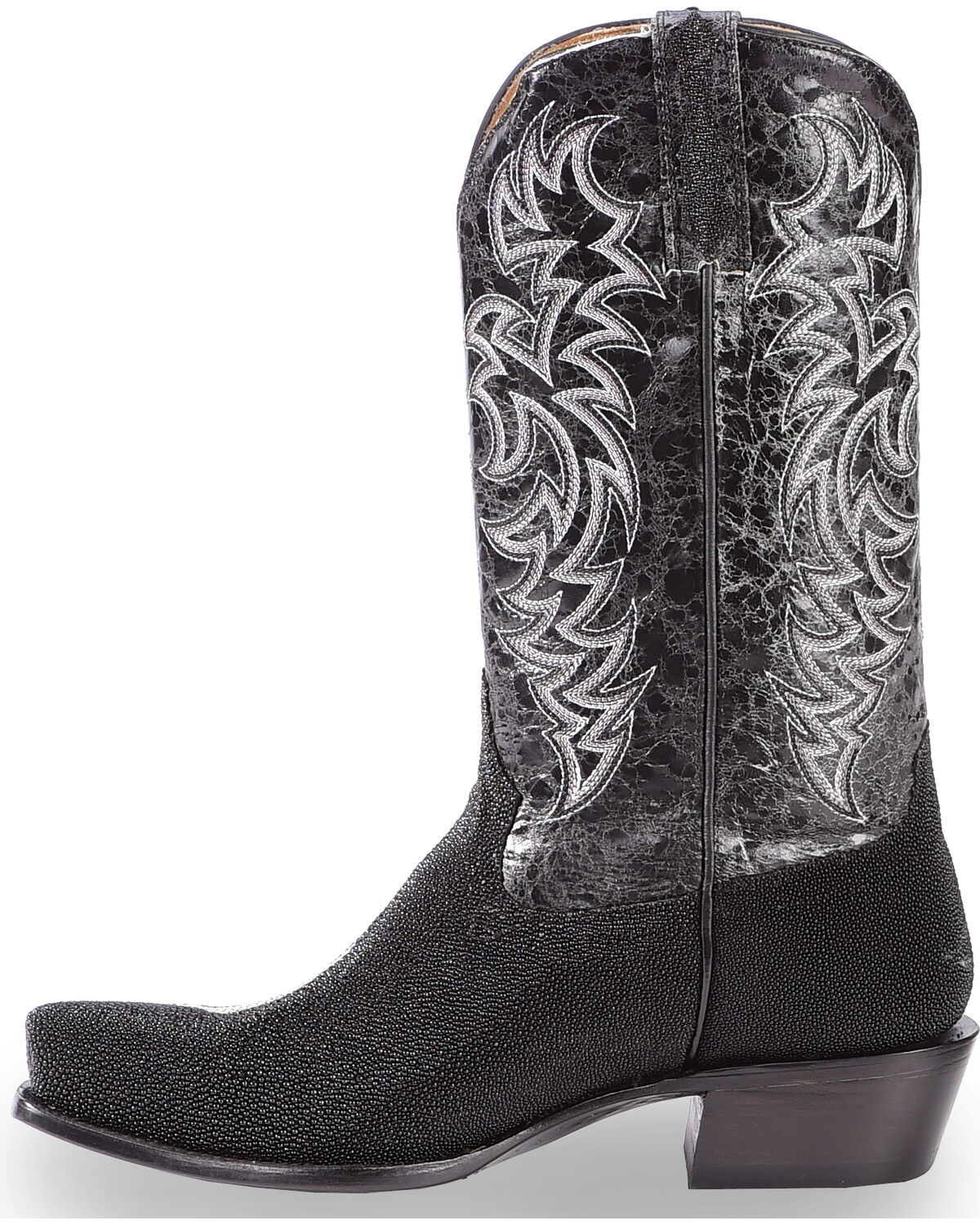 Moonshine Spirit Men's Stingray Exotic Boots - Square Toe