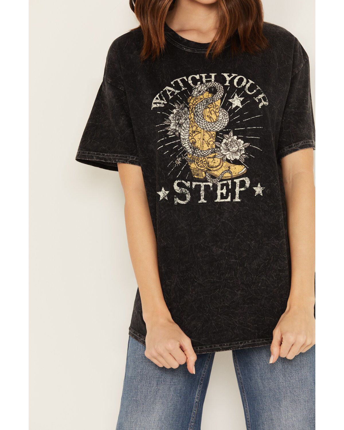 Youth in Revolt Women's Watch Your Step Short Sleeve Graphic Tee