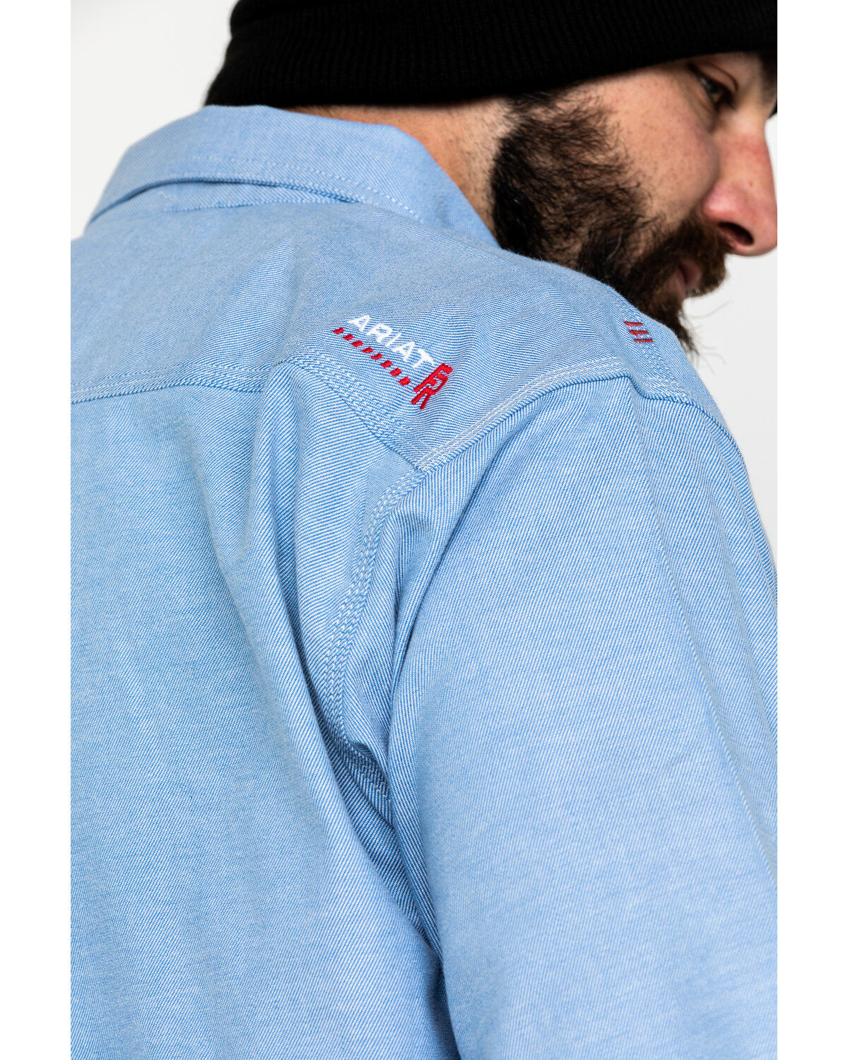 Ariat Men's FR Solid Durastretch Long Sleeve Work Shirt