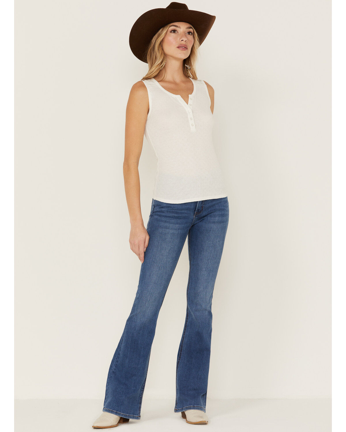 Idyllwind Women's Hillside Road Henley Tank