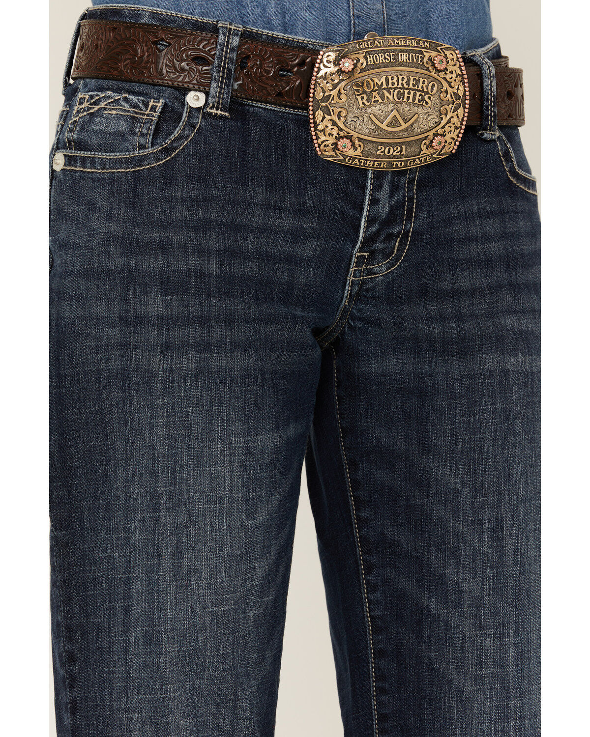 Stetson Women's 214 Trouser Flare Jeans