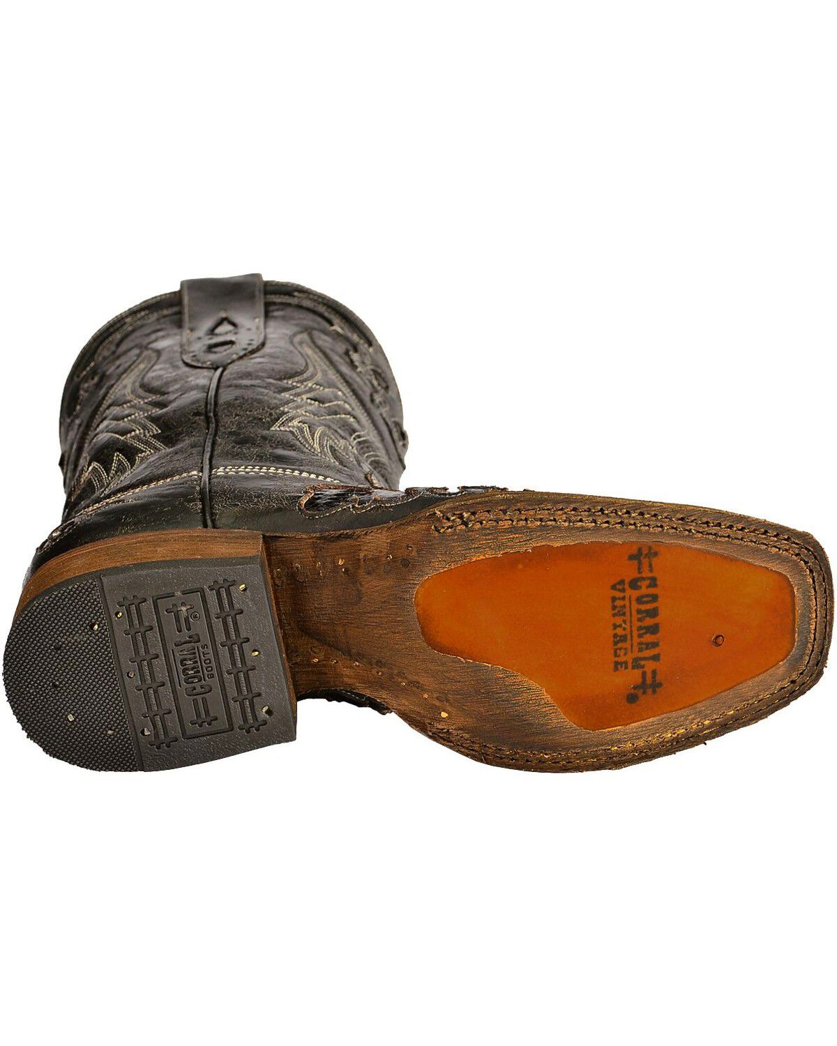 Corral Women's Vintage Python Inlay Western Boots - Square Toe