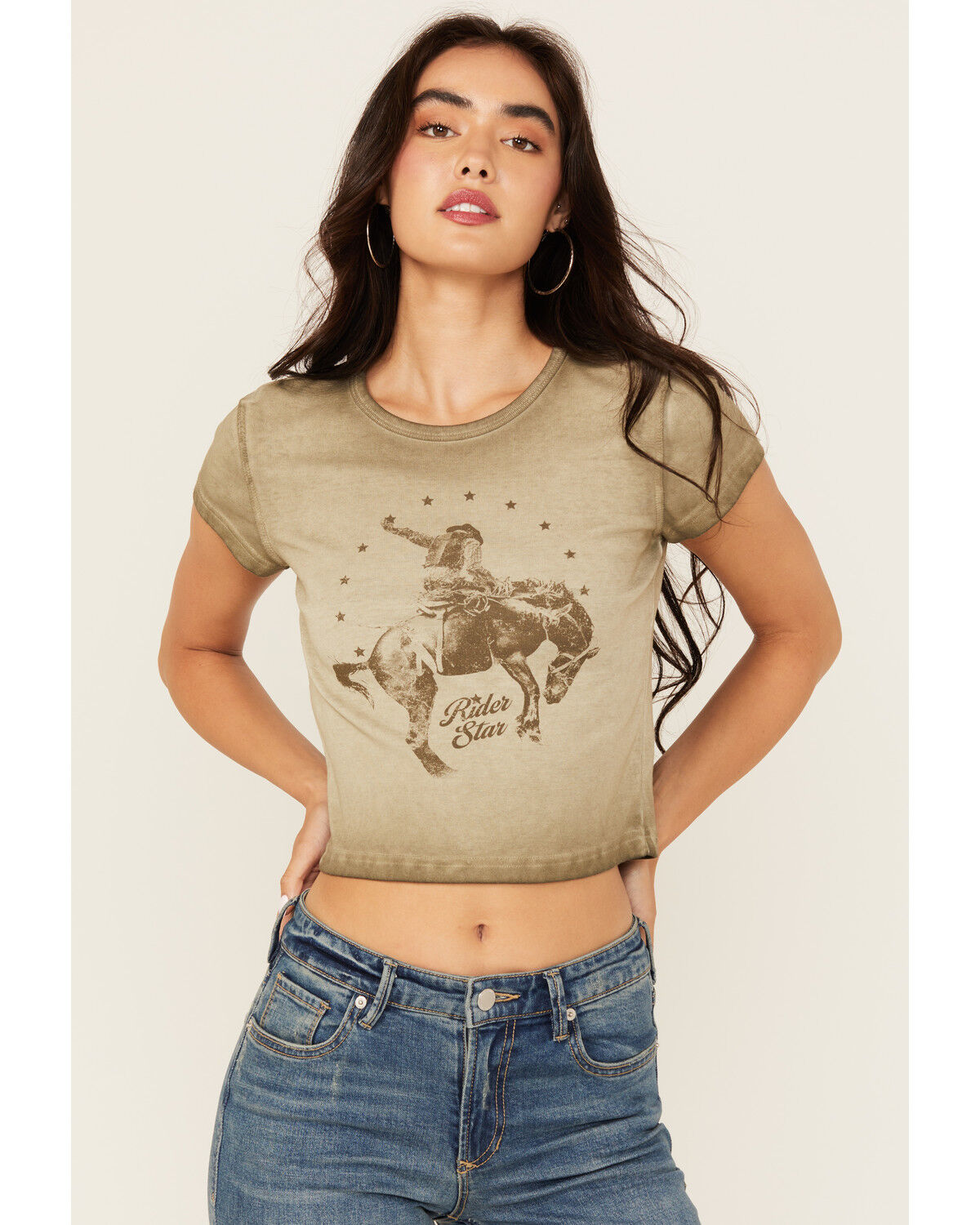 Youth in Revolt Women's Star Rider Baby Graphic Tee