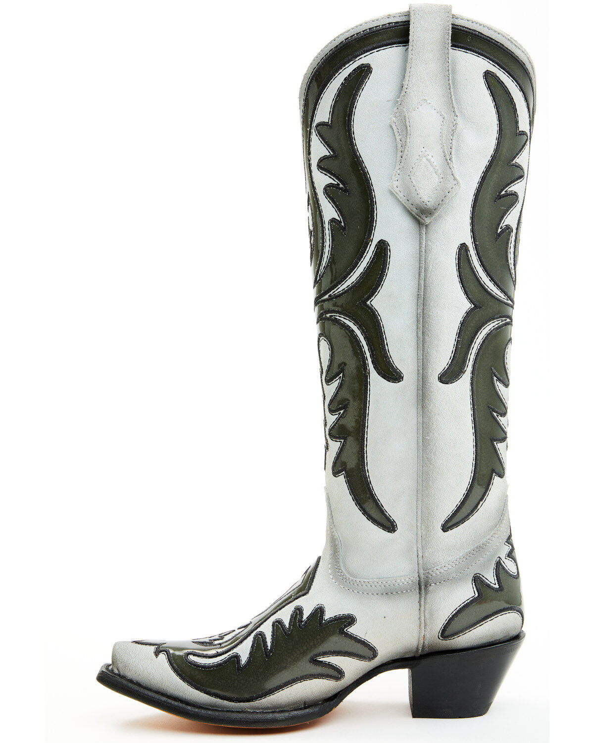 Corral Women's Polymer Blacklight Overlay Tall Western Boots - Snip Toe