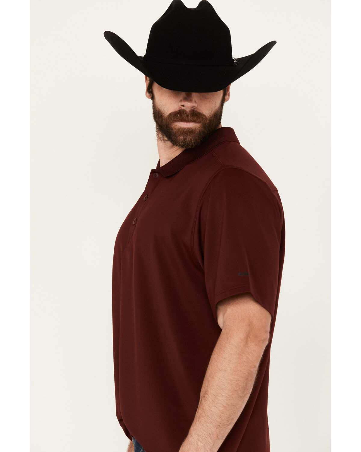 RANK 45® Men's Herringbone Short Sleeve Polo