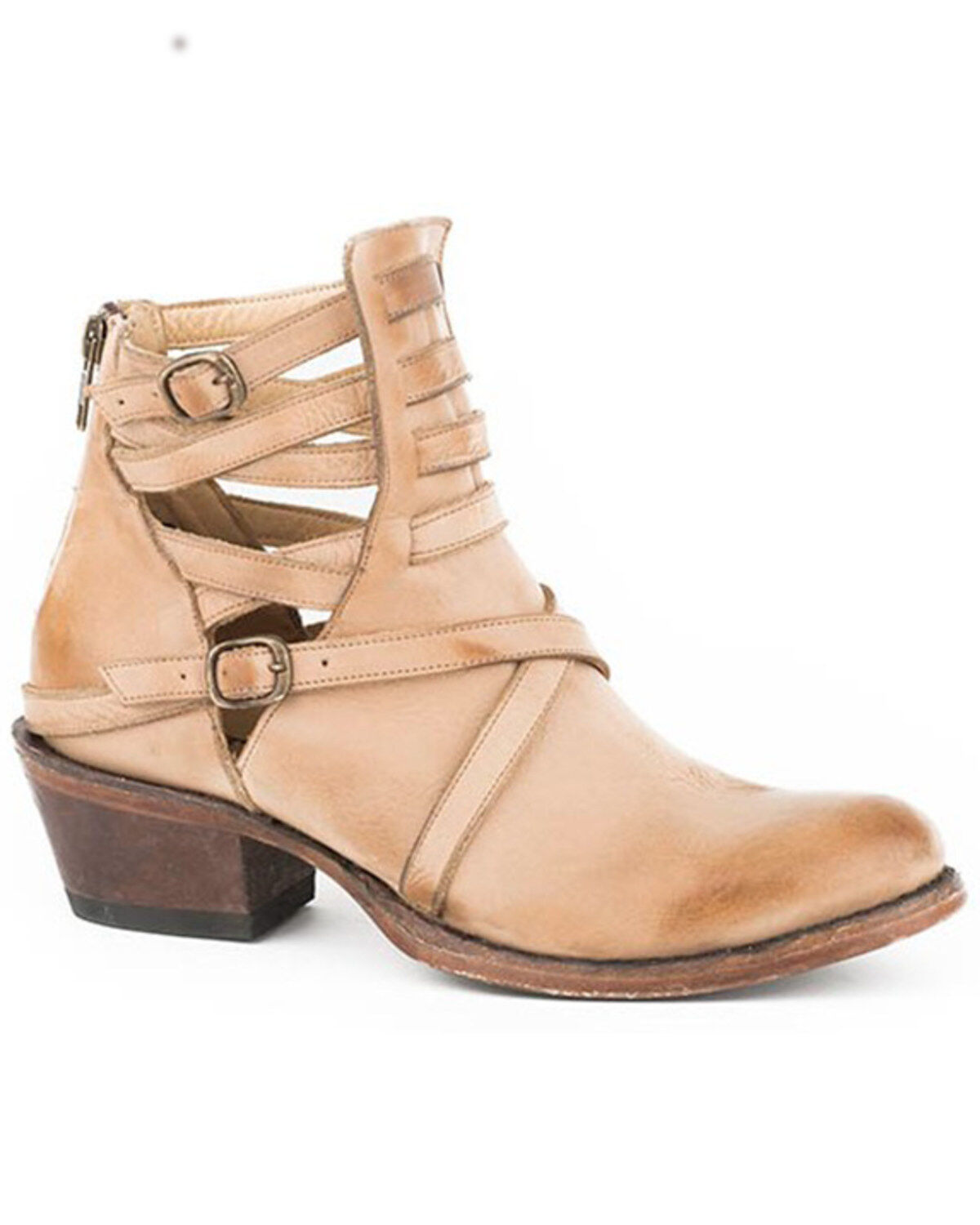 Stetson Women's Mercy Western Booties - Round Toe