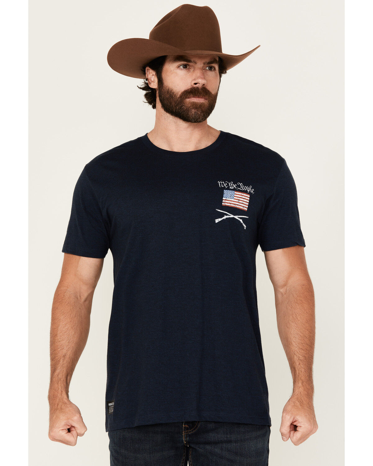 Howitzer Men's Nation Under God Short Sleeve Graphic T-Shirt