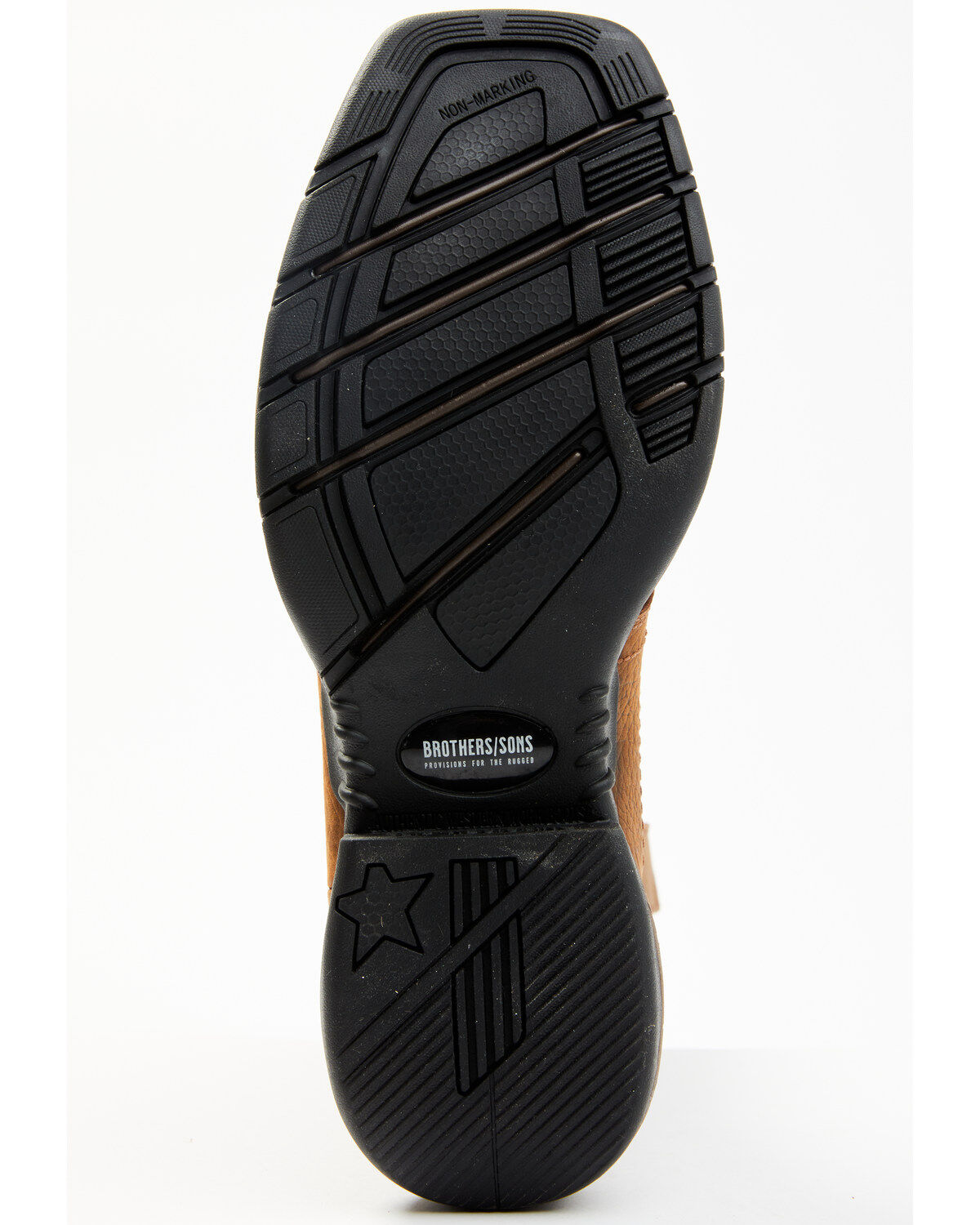 Brothers and Sons Men's Lite Performance Western Boots - Broad Square Toe