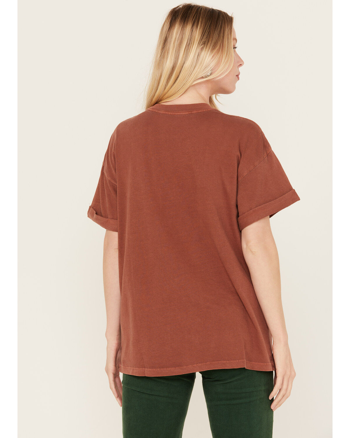 Girl Dangerous Women's Daffodil Floral Boyfriend Graphic Tee