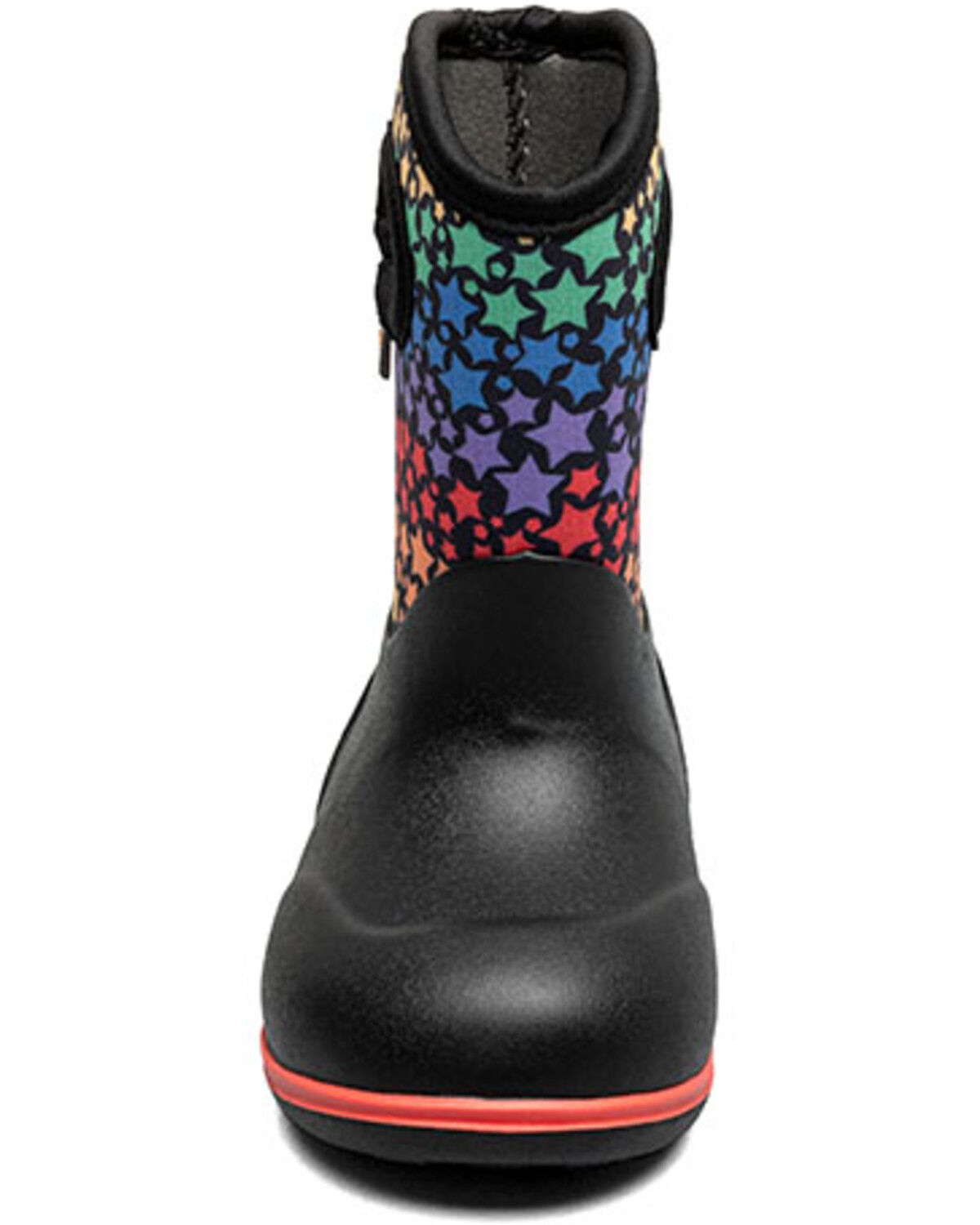 Bogs Toddler Girls' Classic Rainbow Stars Rainboots