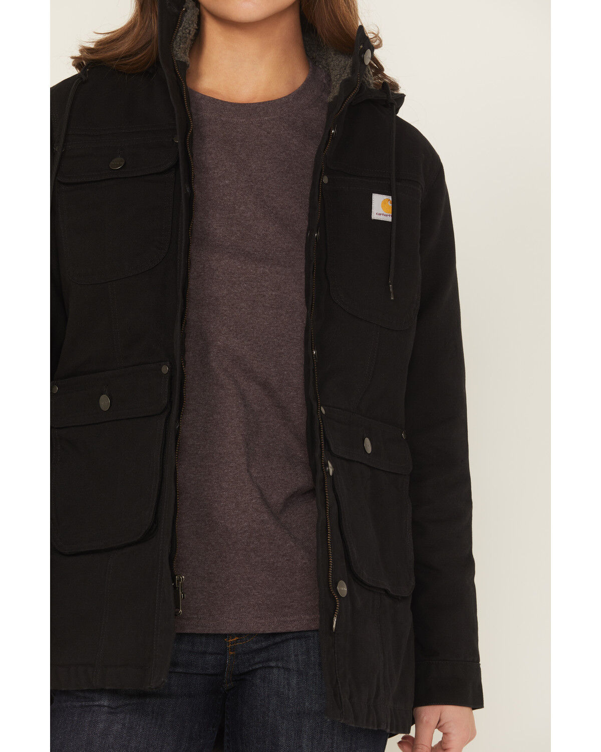 Carhartt Women's Loose Fit Weathered Duck Coat