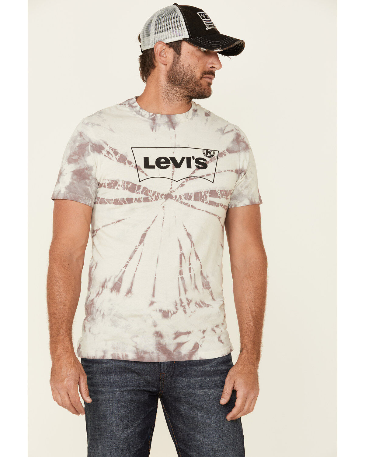 Levi's Men's Fog Crystal Washed Graphic T-Shirt