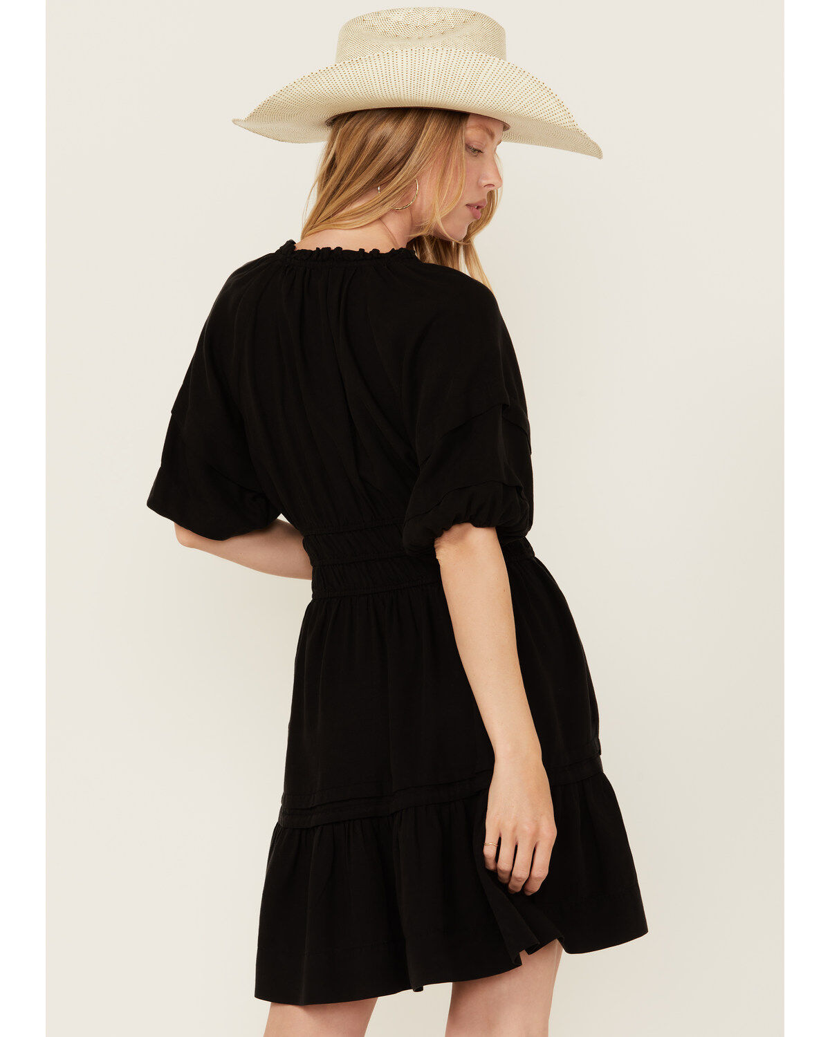 Velvet Heart Women's Tencel Short Sleeve Mini Dress