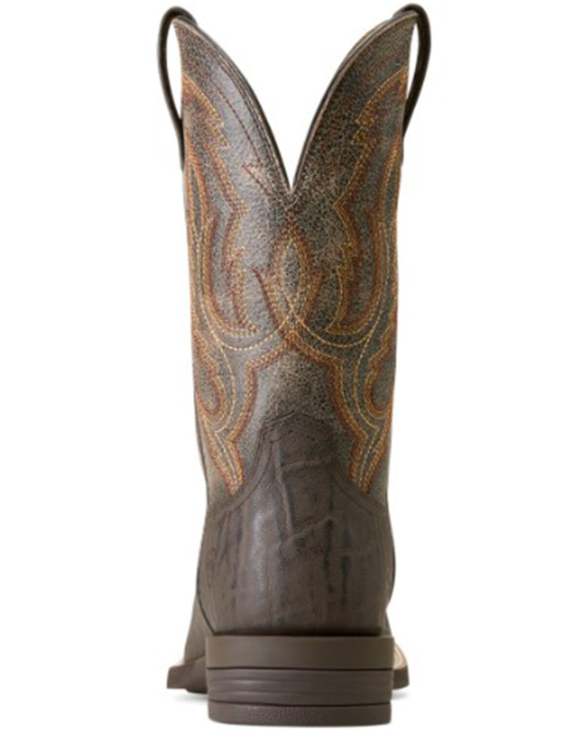 Ariat Men's Steadfast Elephant Print Performance Western Boots - Broad Square Toe