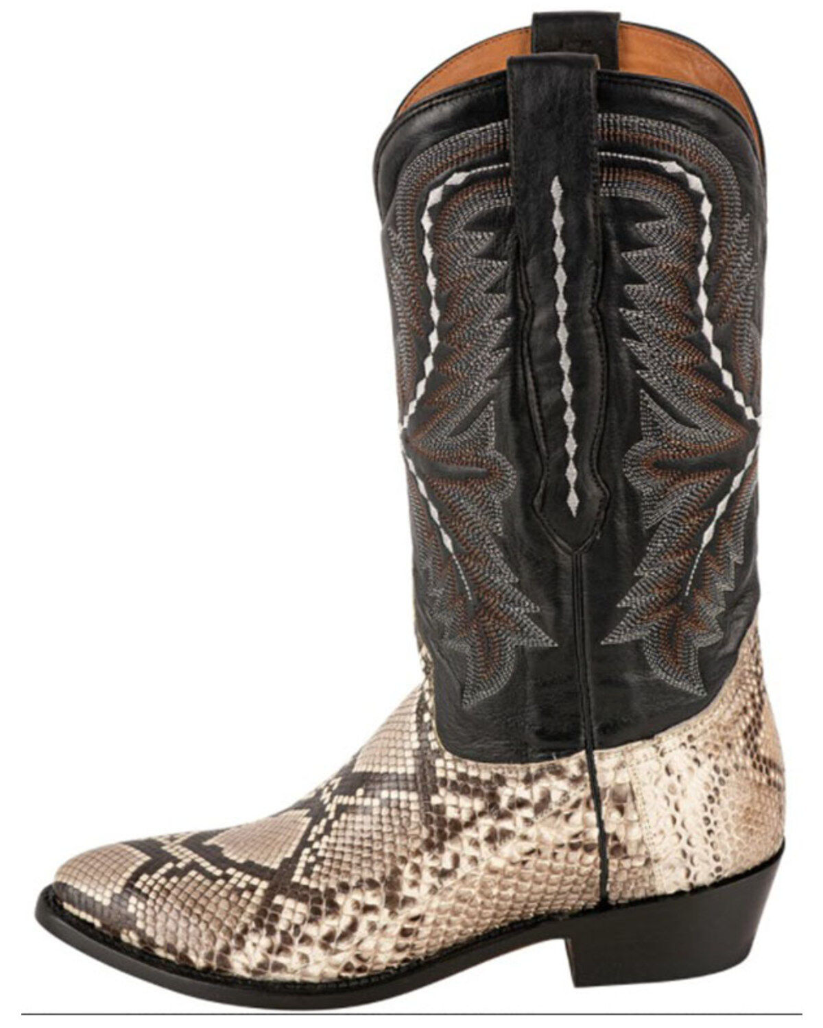 Lucchese Women's Stella Exotic Python Western Boots - Round Toe