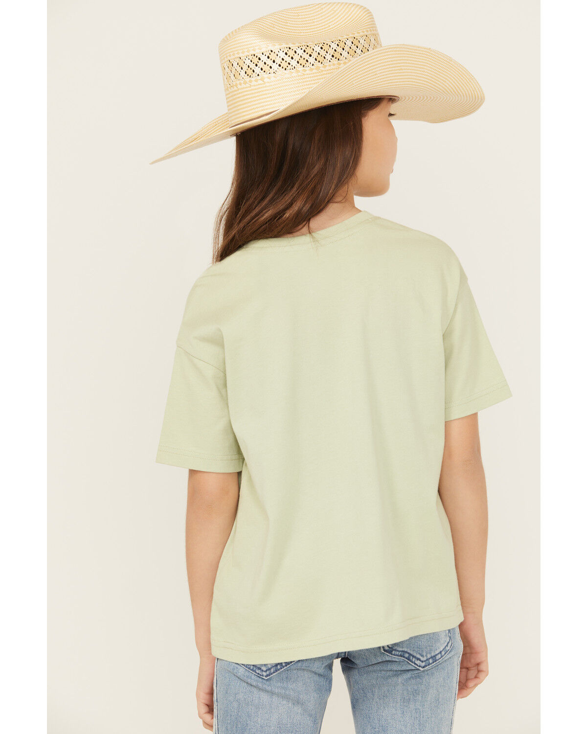 Wrangler Girls' Logo Desert Short Sleeve Graphic Tee