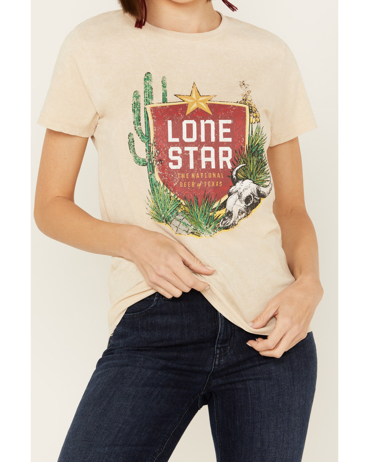 Changes Women's Lone Star Short Sleeve Graphic Tee