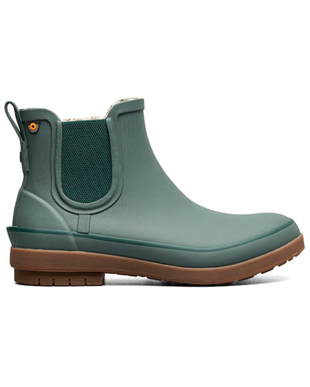 Bogs Women's Amanda Chelsea II Slip-On Rain Boots - Round Toe