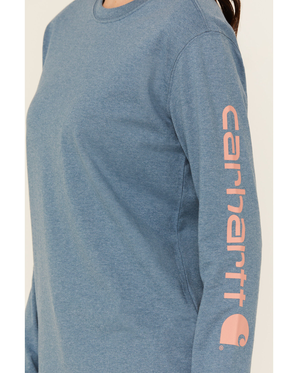 Carhartt Women's Loose Fit Heavyweight Long Sleeve Graphic Work Shirt