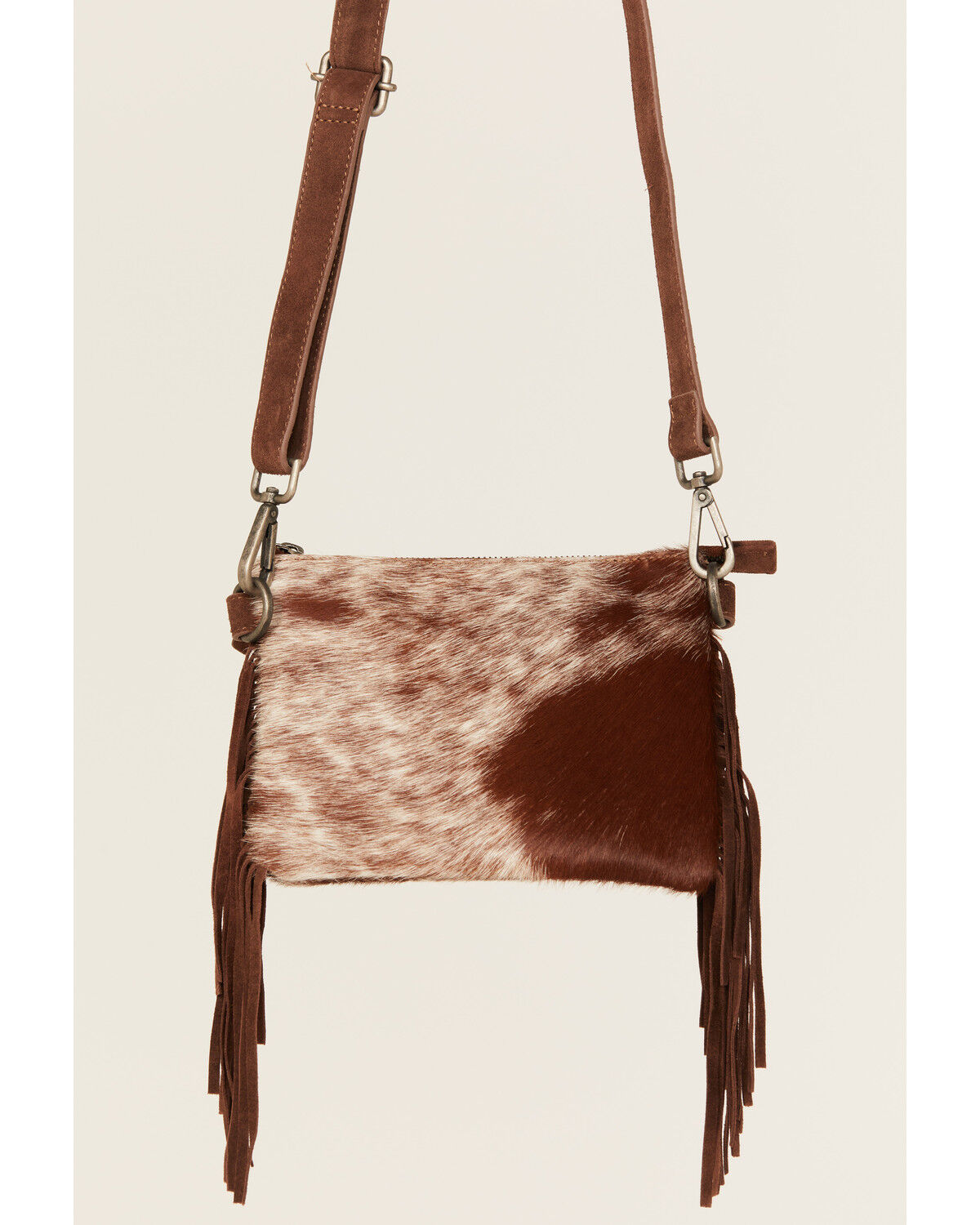 Shyanne Women's Meadow Hairon Leather Crossbody Bag