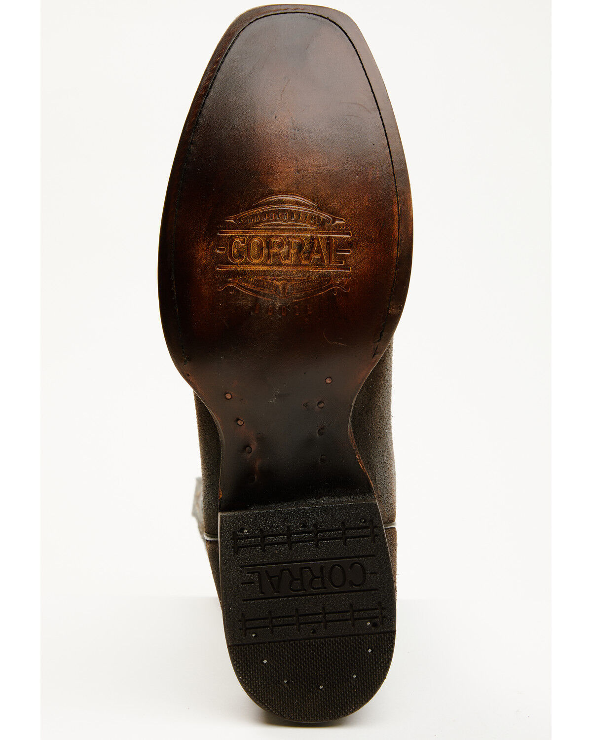 Corral Men's Suede Western Boots - Square Toe