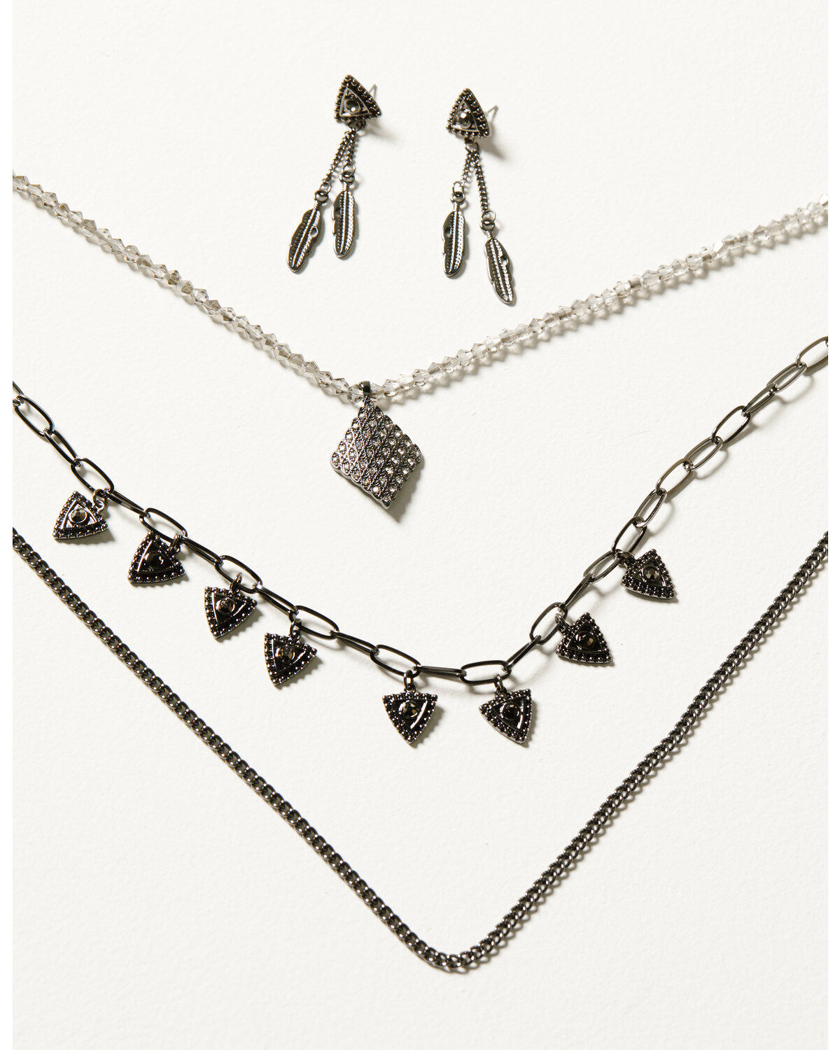 Shyanne Women's Enchanted Forest Diamond Chain Jewelry Set - 2 Piece