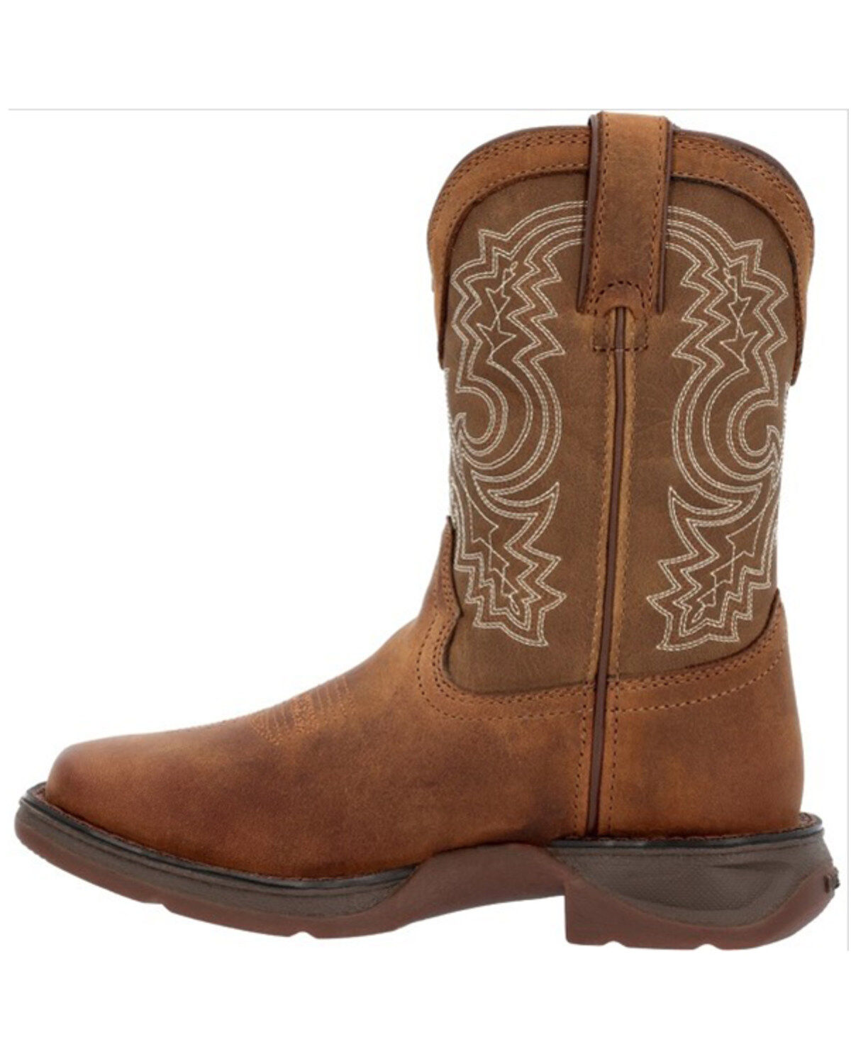 Durango Boys' Lil Rebel Embroidered Western Boots - Broad Square Toe