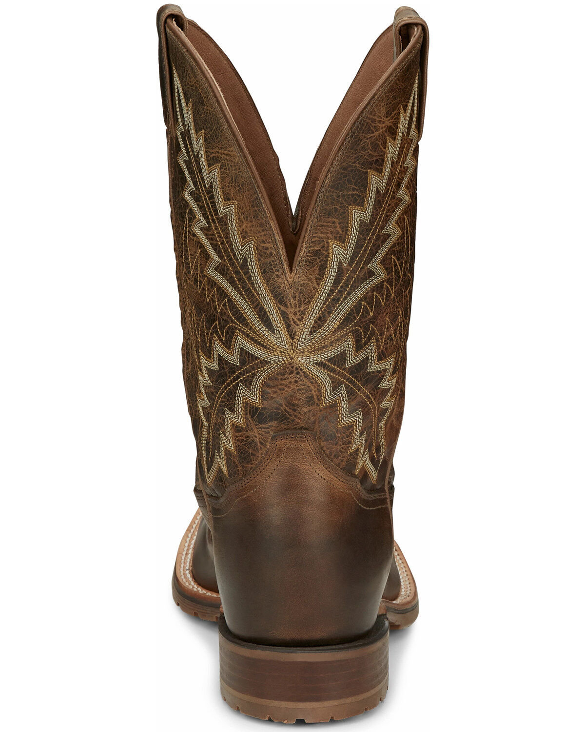 Tony Lama Men's Bowie Oak Western Boots - Broad Square Toe