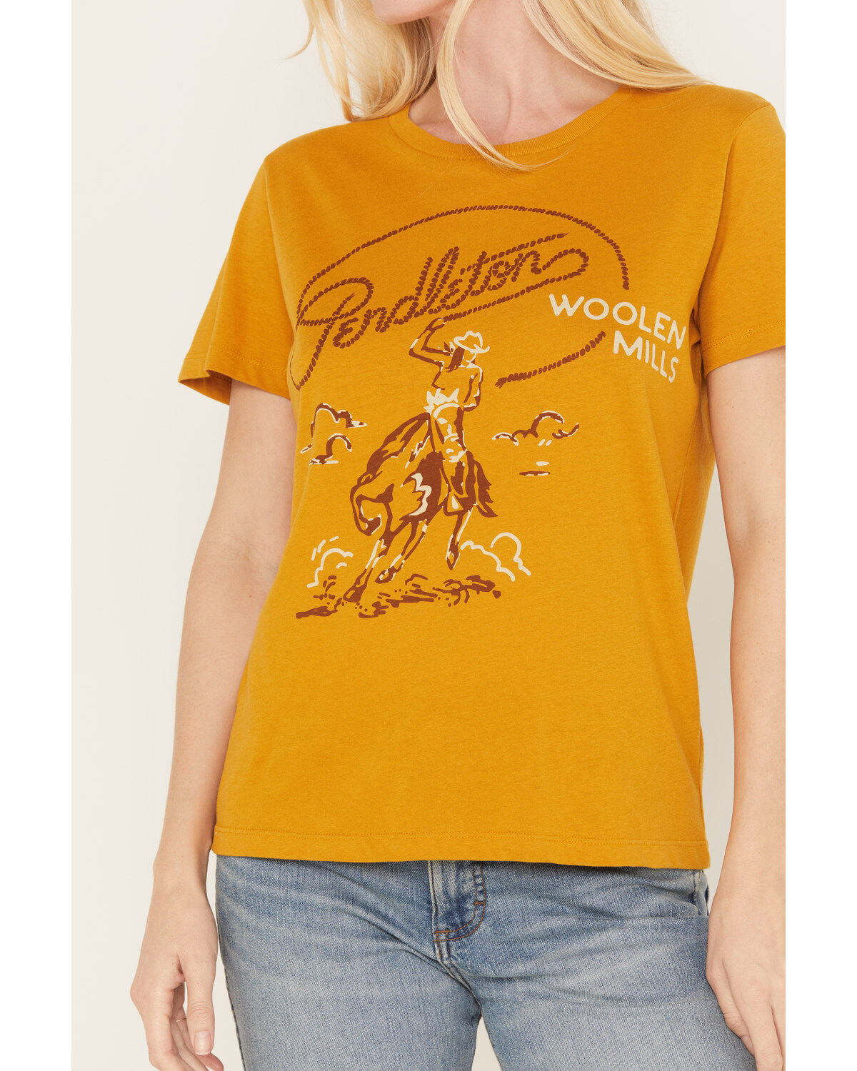 Pendleton Women's Rodeo Cowgirl Short Sleeve Graphic Tee
