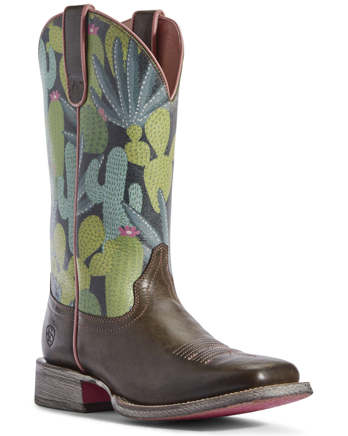Ariat Women's Circuit Savanna Desert Western Performance Boots - Broad Square Toe