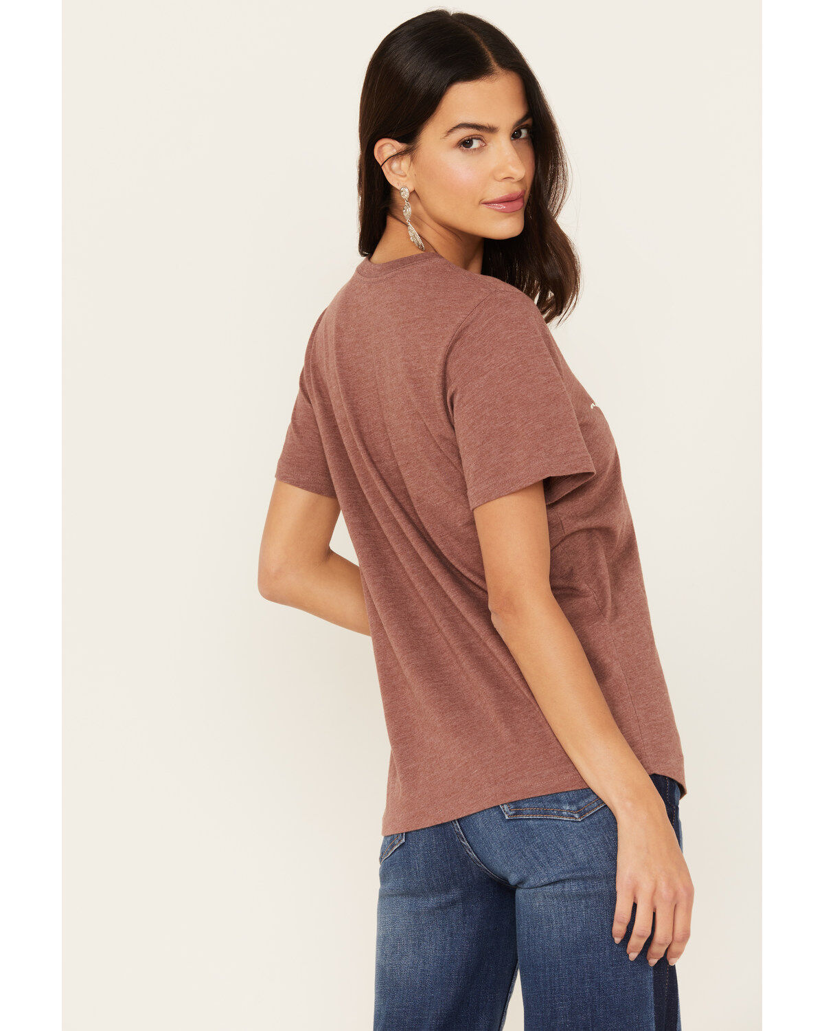 Wrangler Women's Longhorn Short Sleeve Graphic Tee