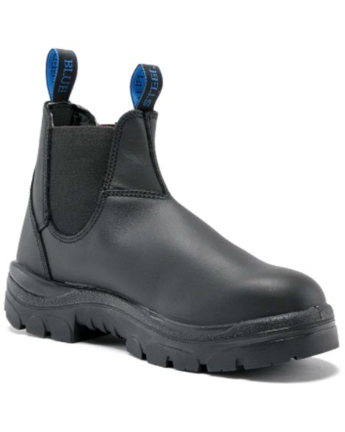 Steel Blue Men's Hobart 6" Elastic Romeo Pull On Ankle Work Boots - Soft Toe