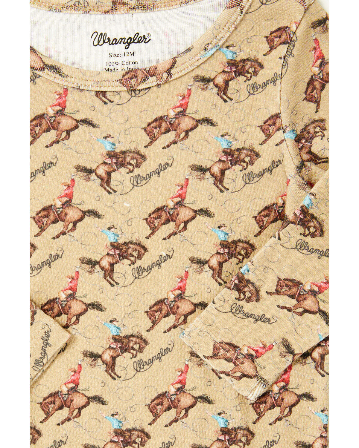 Wrangler Infant Boys' Horse Print Onesie