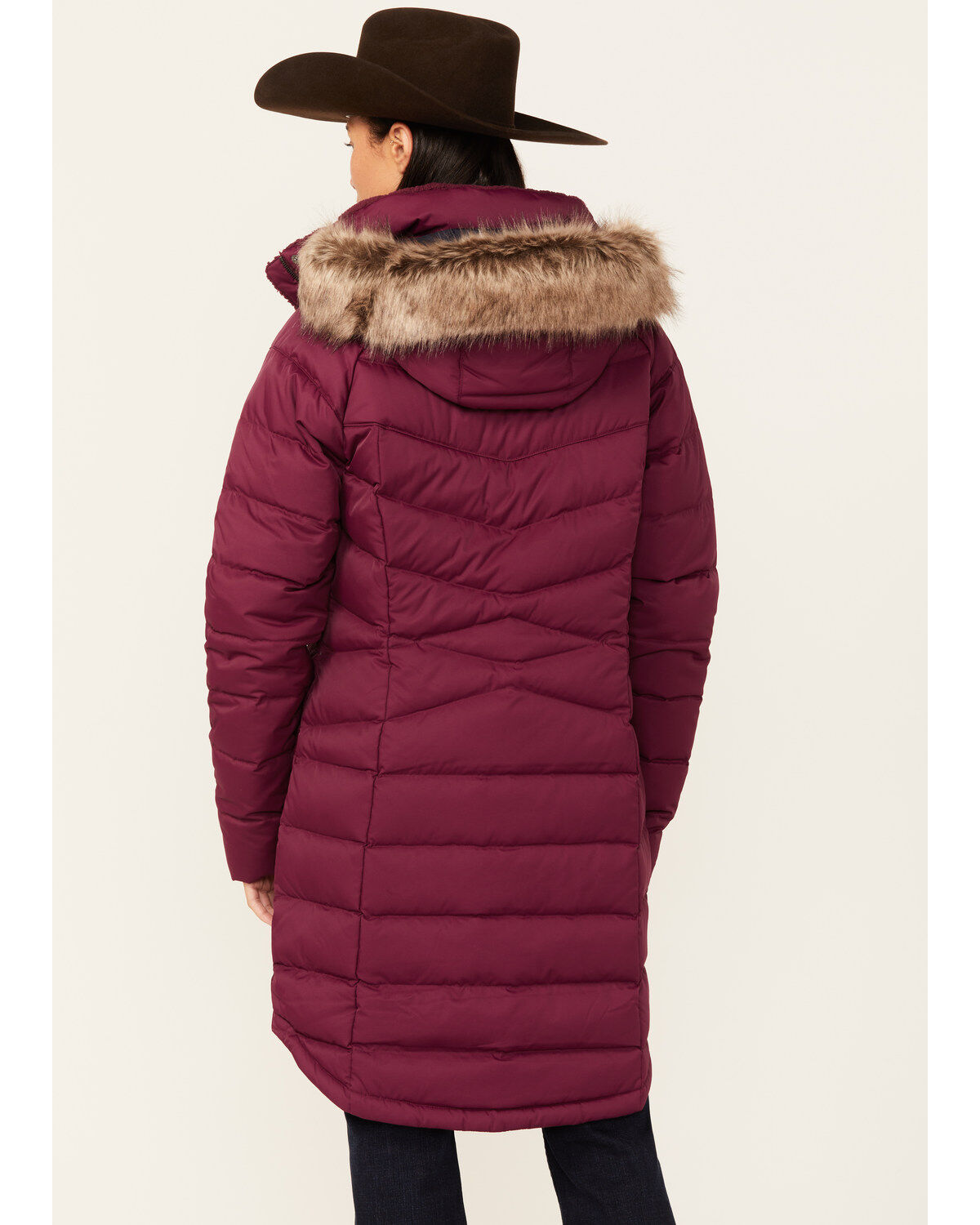 Columbia Women's Marionberry Belle Isle Mid Down Jacket