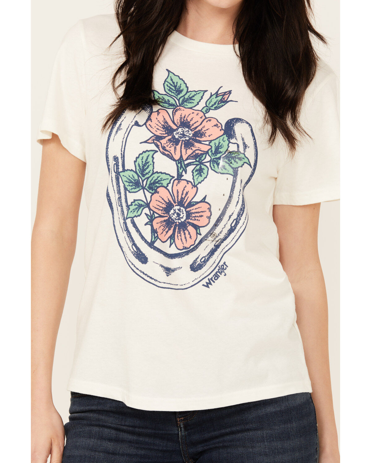 Wrangler Retro Women's Boot Barn Exclusive Flower Short Sleeve Graphic Tee