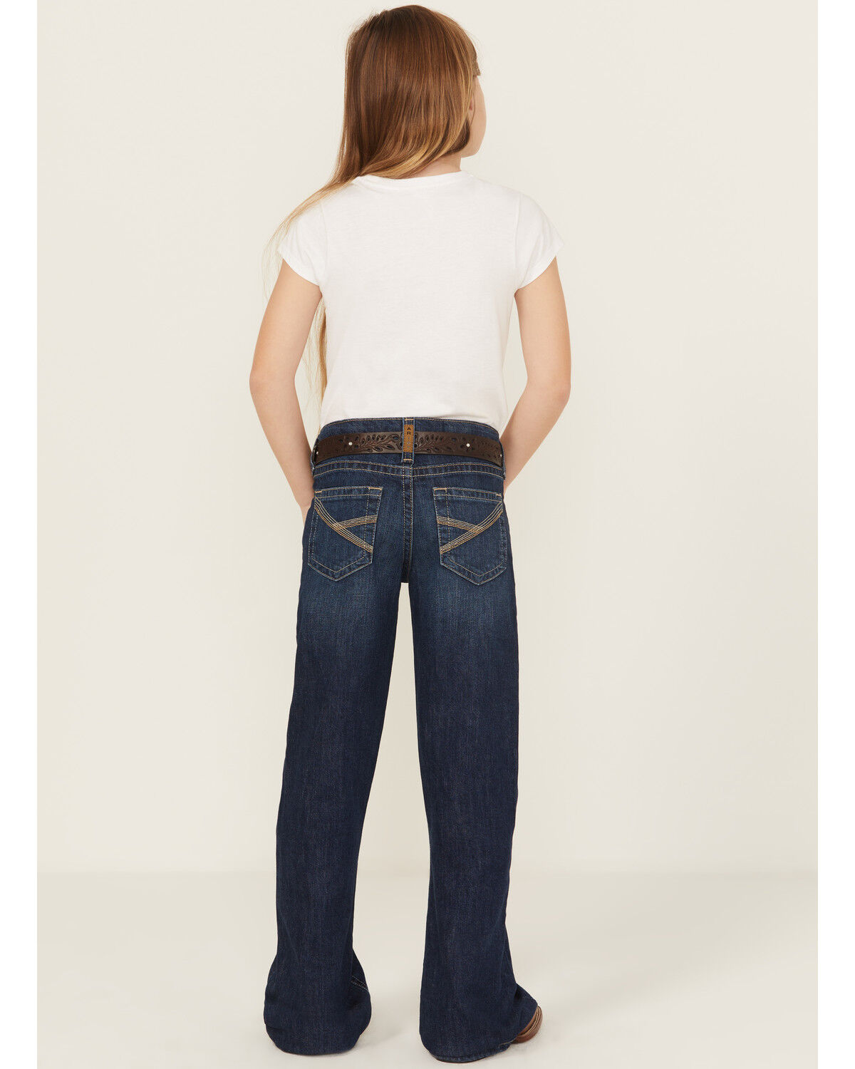 Ariat Girls' R.E.A.L. Jordyn Flare Stretch Denim Jeans